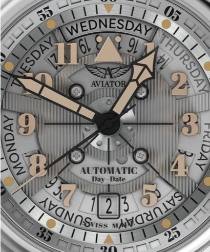 Годинник Чоловічий Aviator Douglas Day-Date Meca 41