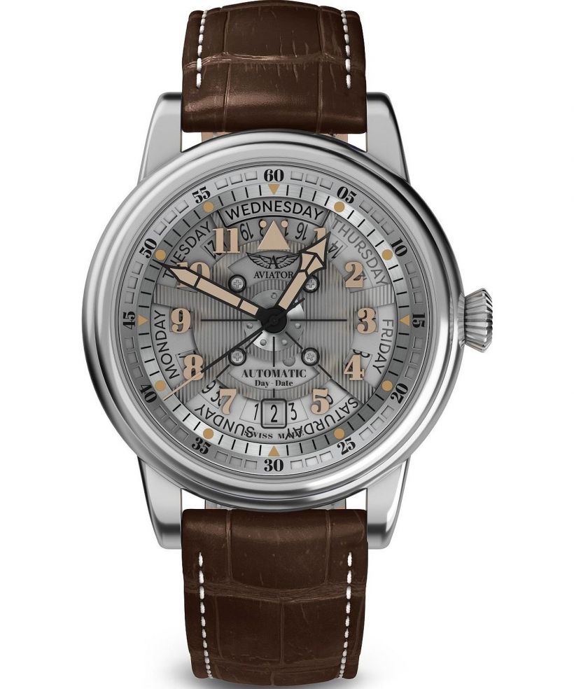 Годинник Чоловічий Aviator Douglas Day-Date Meca 41