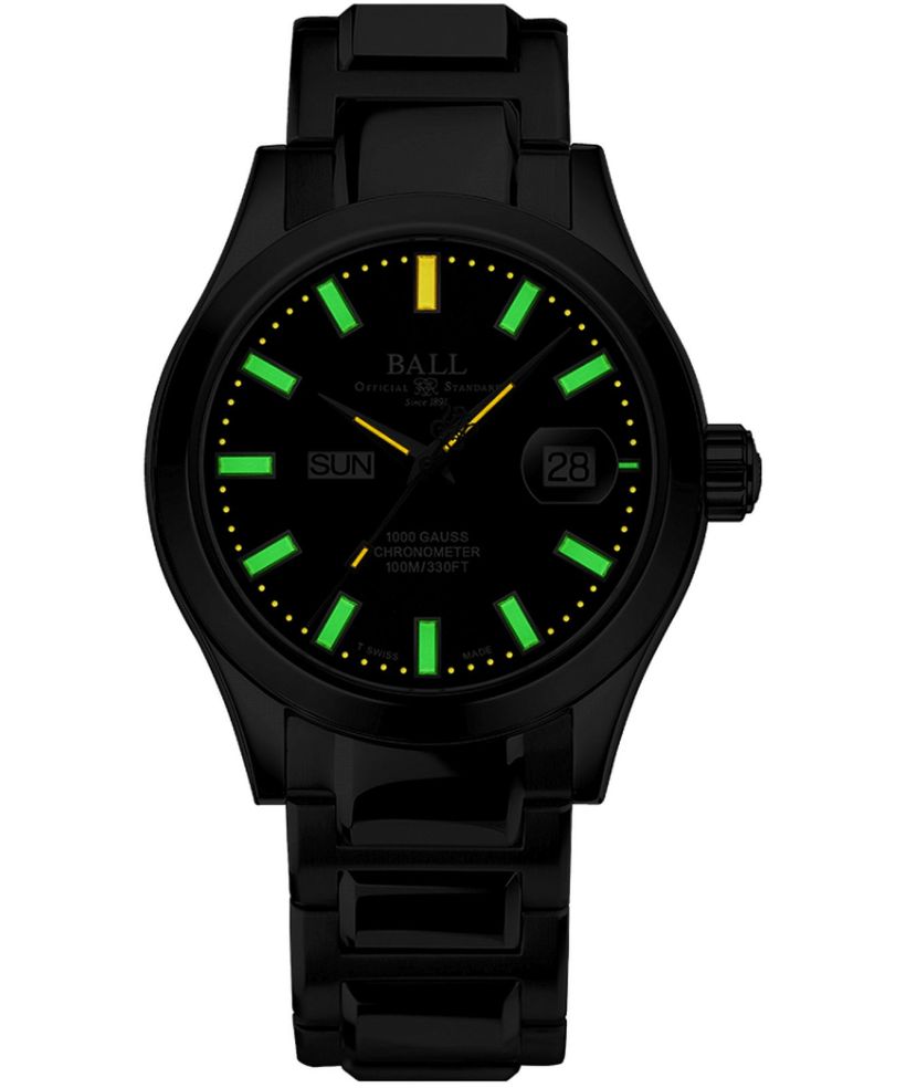 Годинник Чоловічий Ball Engineer III Marvelight Chronometer Day-Date Automatic Limited Edition