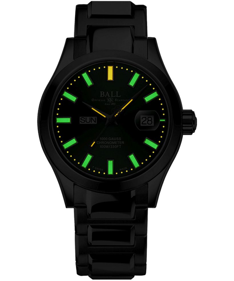 Годинник Чоловічий Ball Engineer III Marvelight Chronometer Day-Date Automatic Limited Edition