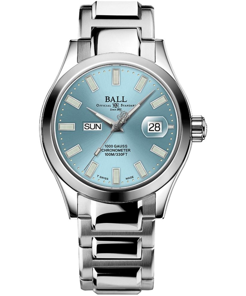 Годинник Чоловічий Ball Engineer III Marvelight Chronometer Day-Date Automatic Limited Edition