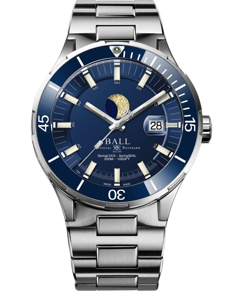 Годинник Чоловічий Ball Roadmaster Challenger Moonphase Limited Edition