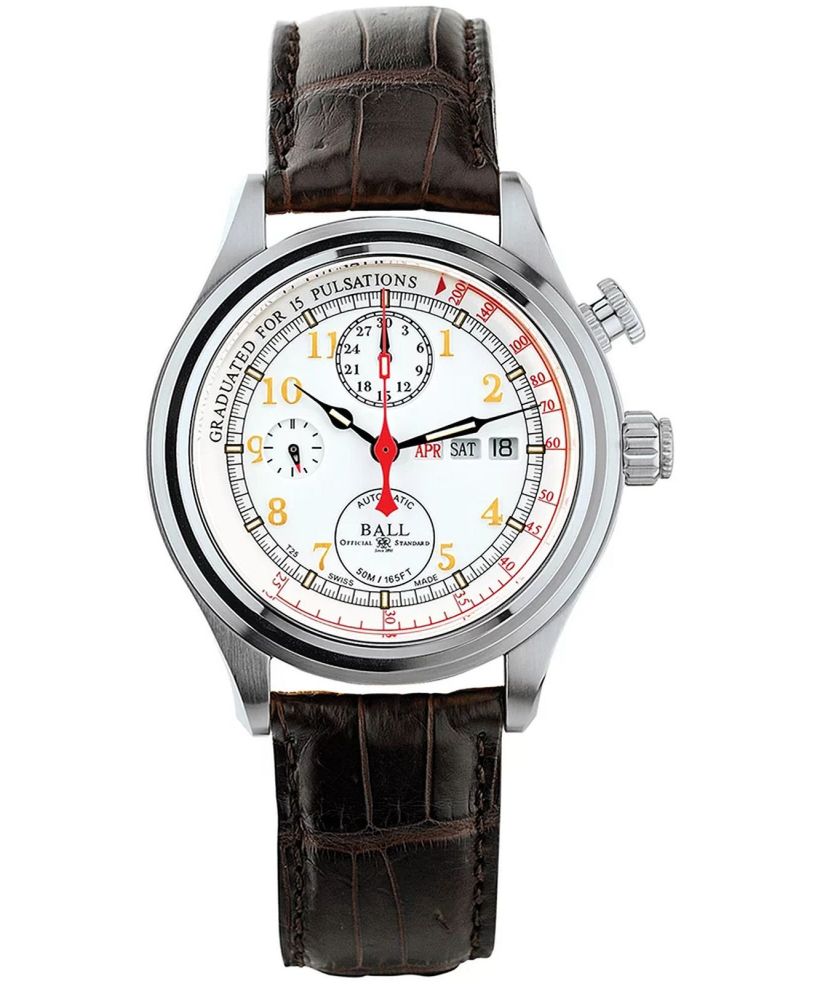 Годинник Чоловічий Ball Trainmaster Doctor's Chronograph Limited Edition