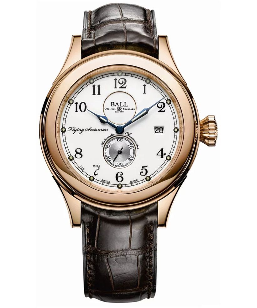 Годинник Чоловічий Ball Trainmaster Flying Scotsman 18K Gold Limited Edition