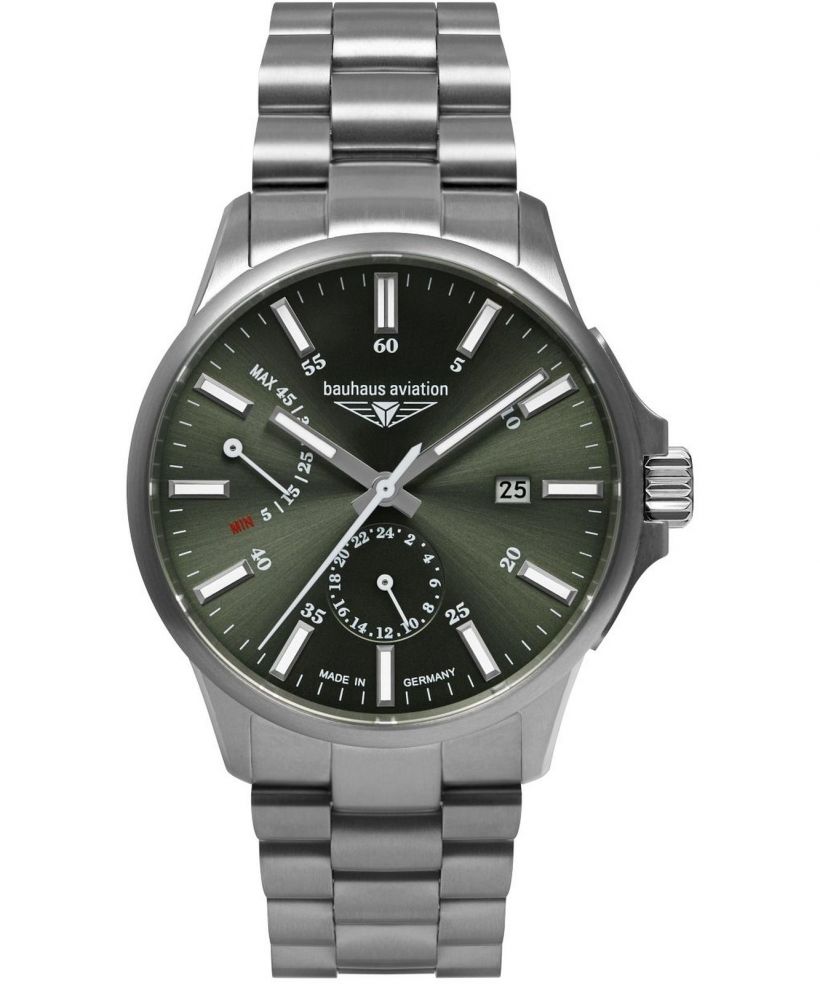 Годинник Чоловічий Bauhaus Aviation Power Reserve Automatic
