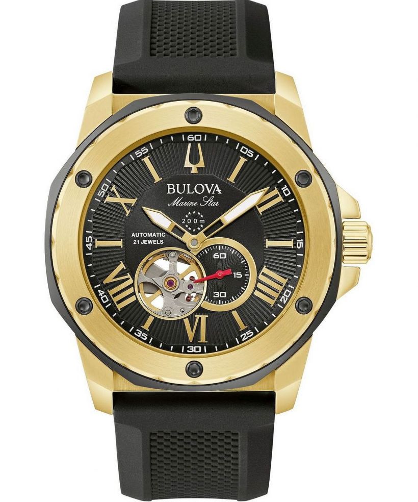 Годинник Чоловічий Bulova Marine Star Open Heart Automatic
