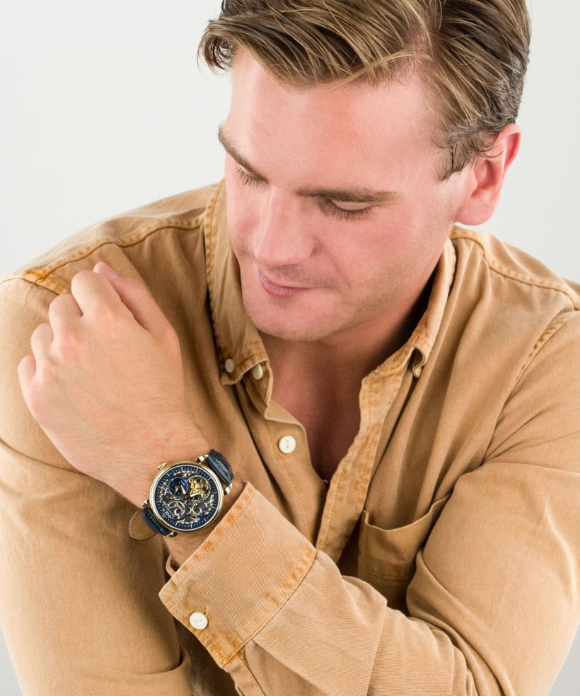 Годинник Чоловічий Carl von Zeyten Zeyten Neukirch Skeleton Automatic