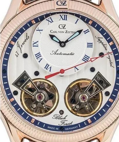 Годинник Чоловічий Carl von Zeyten Waldhaus Automatic Black Forest