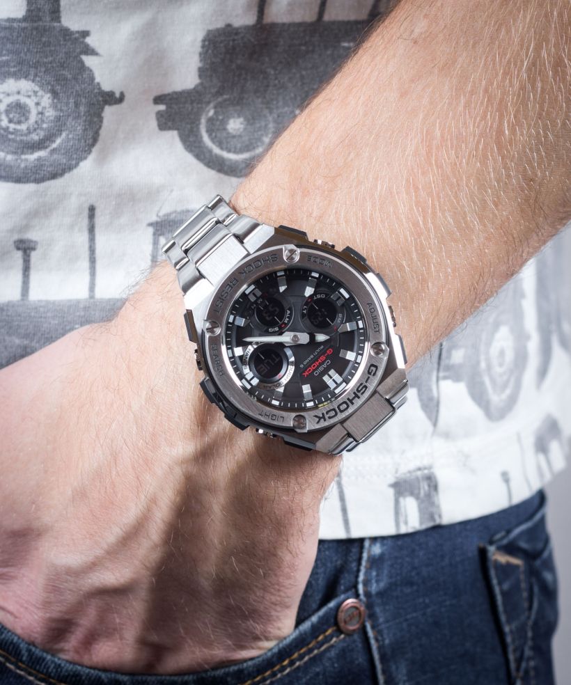 Годинник Чоловічий G-SHOCK Casio G-Steel Solar Waveceptor