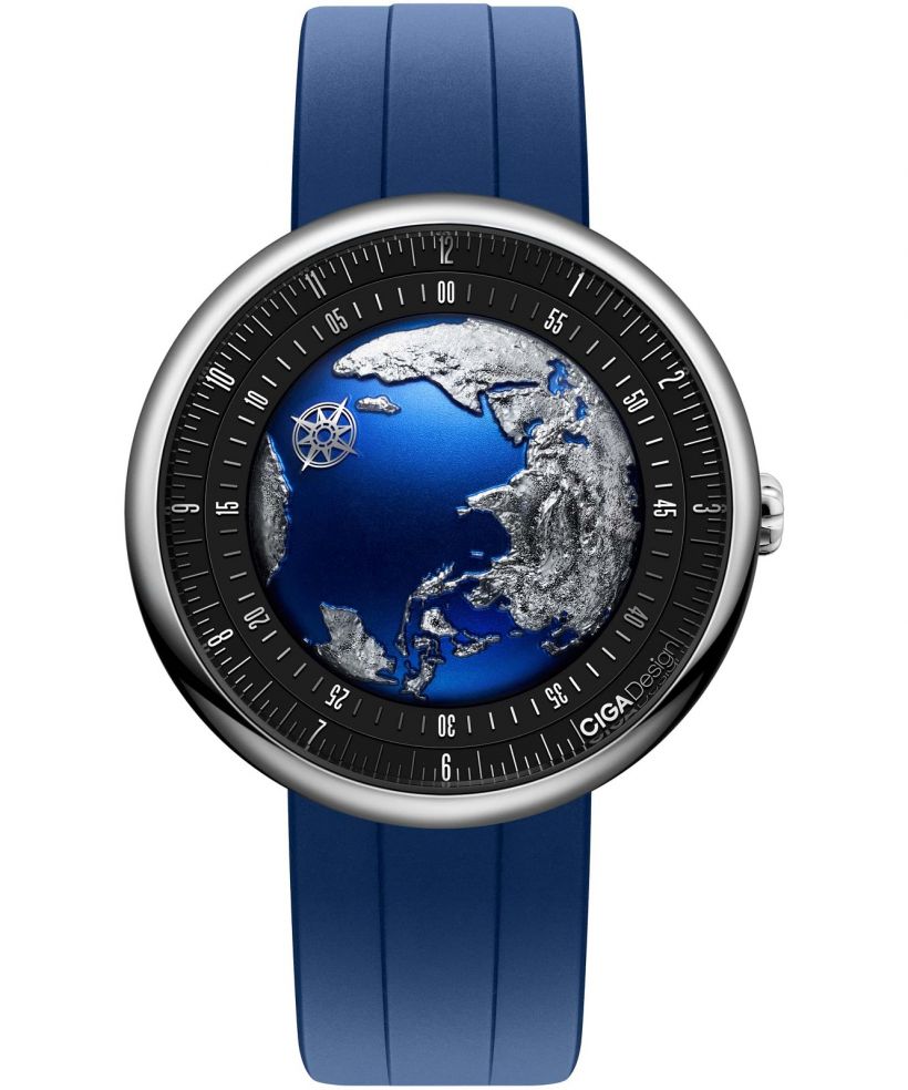 Годинник Чоловічий Ciga Design U Series Blue Planet II Titanium Automatic GPHG 2021