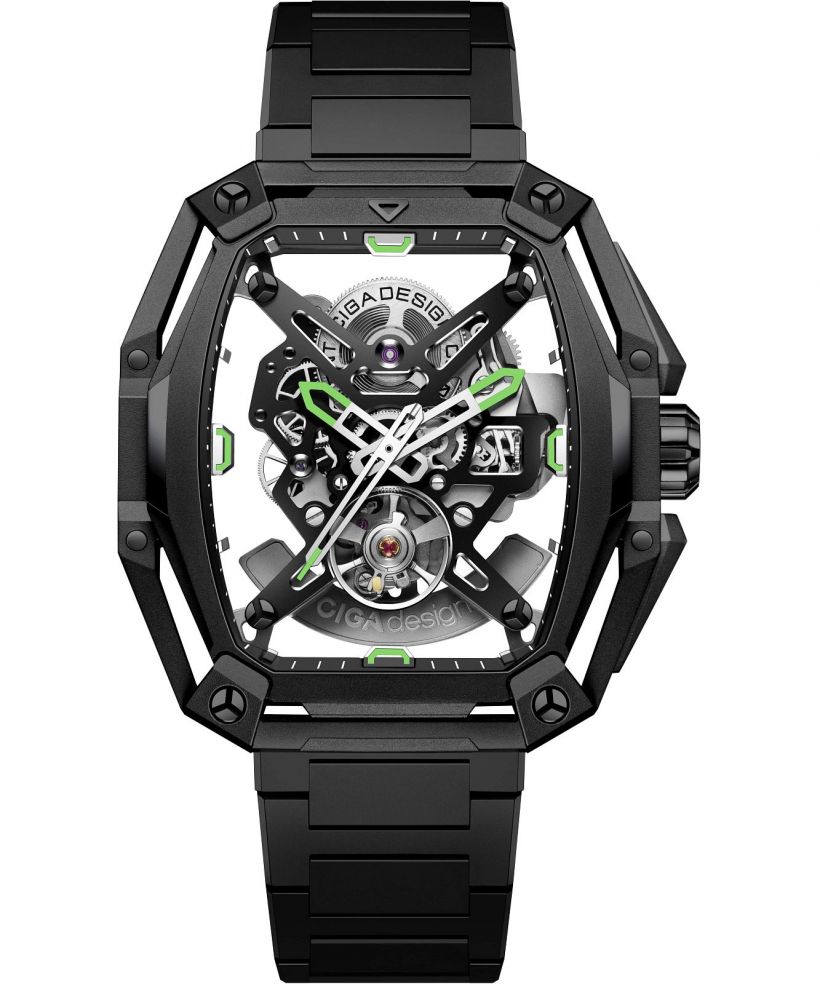 Годинник Чоловічий Ciga Design Z Series Hunter Skeleton Automatic
