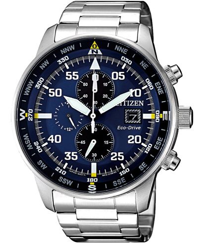 Годинник Чоловічий Citizen Aviator Chrono Eco-Drive