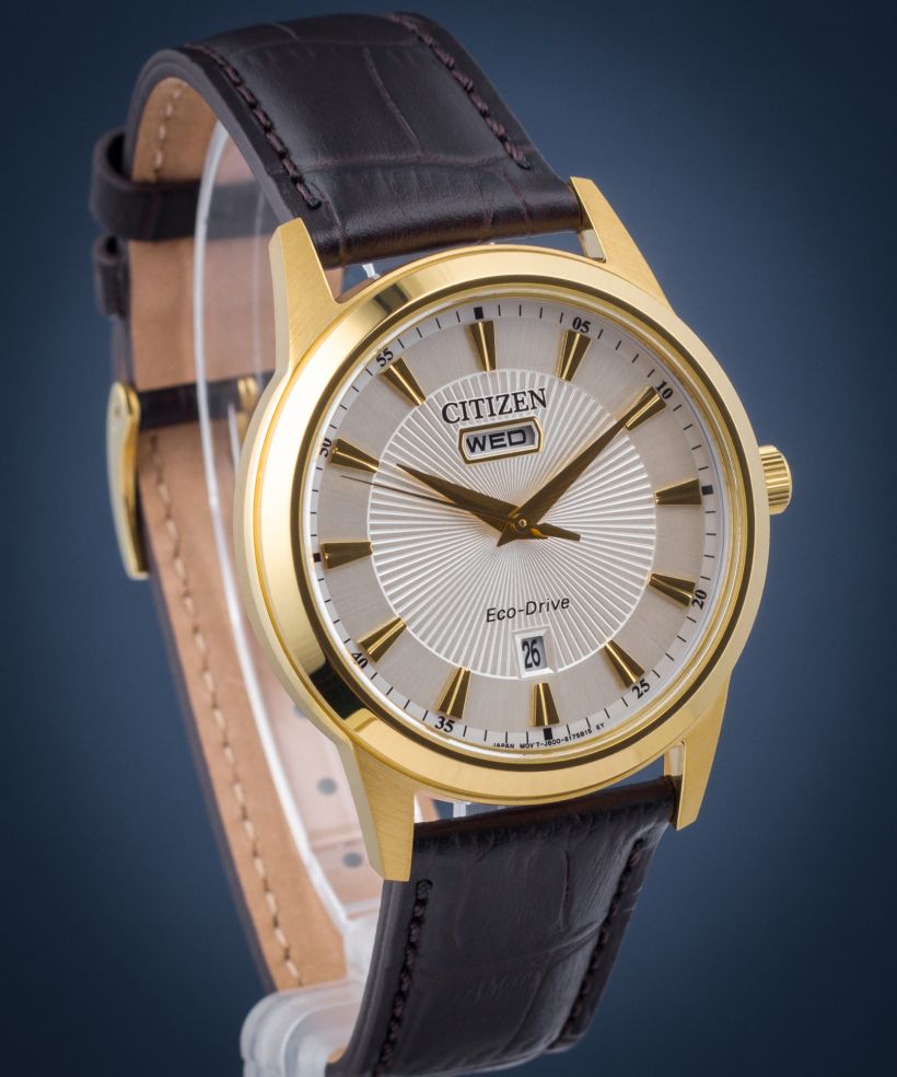 Годинник Чоловічий Citizen Leather Eco-Drive