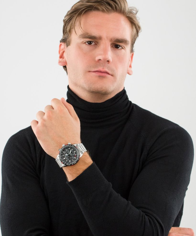 Годинник Чоловічий Citizen Eco-Drive Radio Controlled Chronograph Perpetual Calendar Promaster