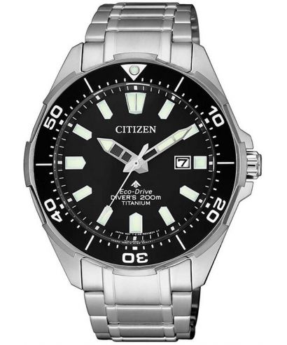 Годинник Чоловічий Citizen Promaster Professional Diver Titanium Eco-Drive