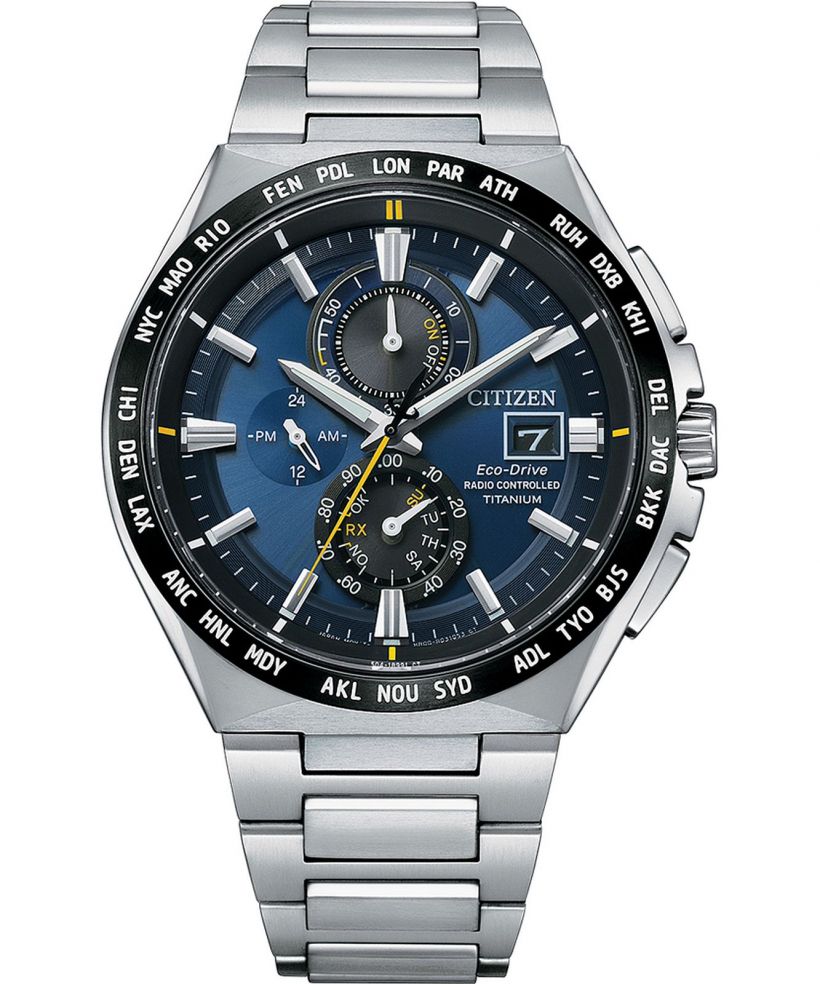 Годинник Чоловічий Citizen Radio Controlled Super Titanium Eco-Drive
