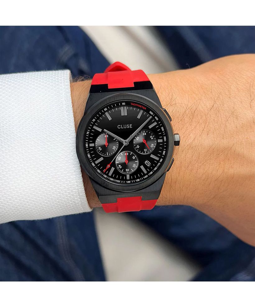 Годинник Чоловічий Cluse Vigoureux Chronograph
