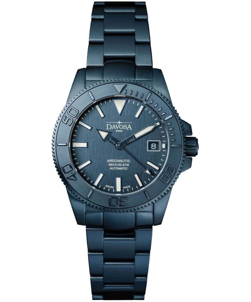 Годинник Чоловічий Davosa Argonautic 39 Monochrome Automatic Limited Edition