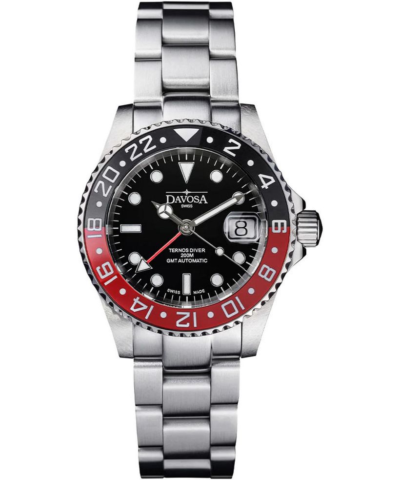 Годинник Чоловічий Davosa Ternos Automatic GMT Ceramic