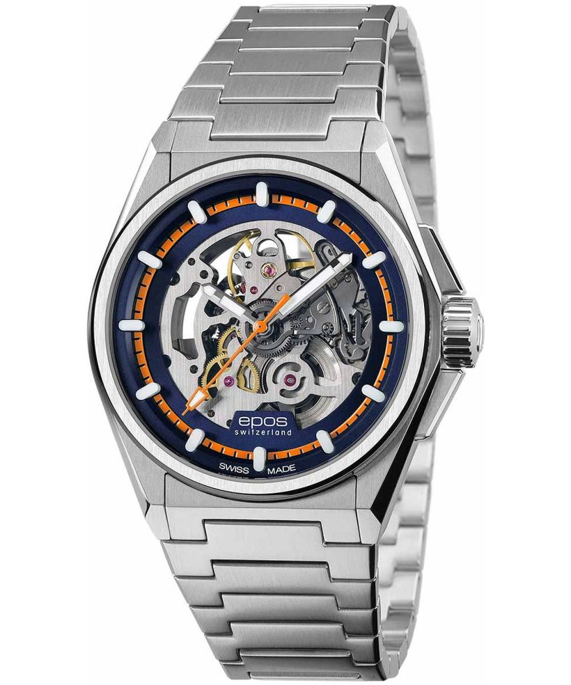 Годинник Чоловічий Epos Sportive 3505 Skeleton Automatic