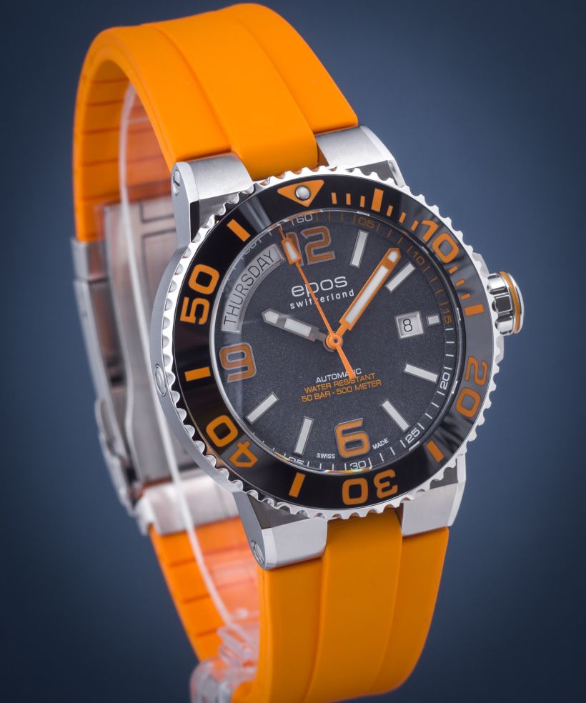 Годинник Чоловічий Epos Sportive Day Date Diver Automatic