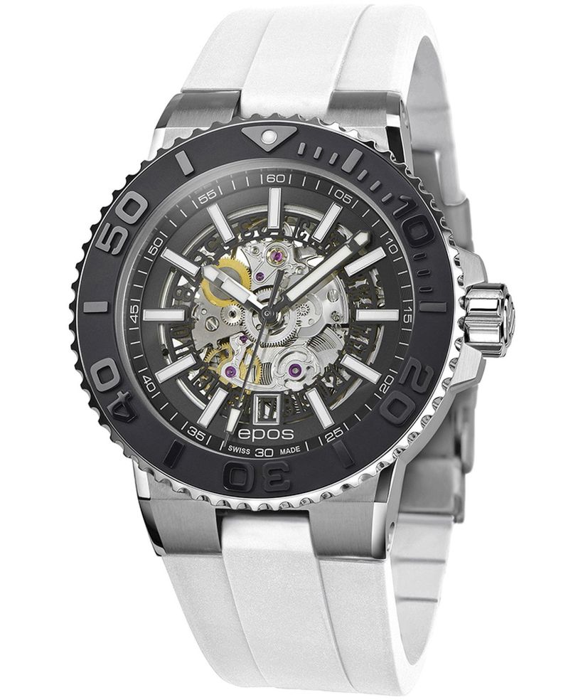 Годинник Чоловічий Epos Sportive Diver Skeleton Automatic
