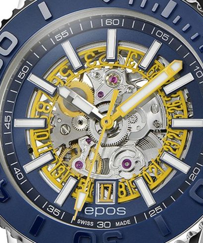 Годинник Чоловічий Epos Sportive Diver Skeleton Automatic