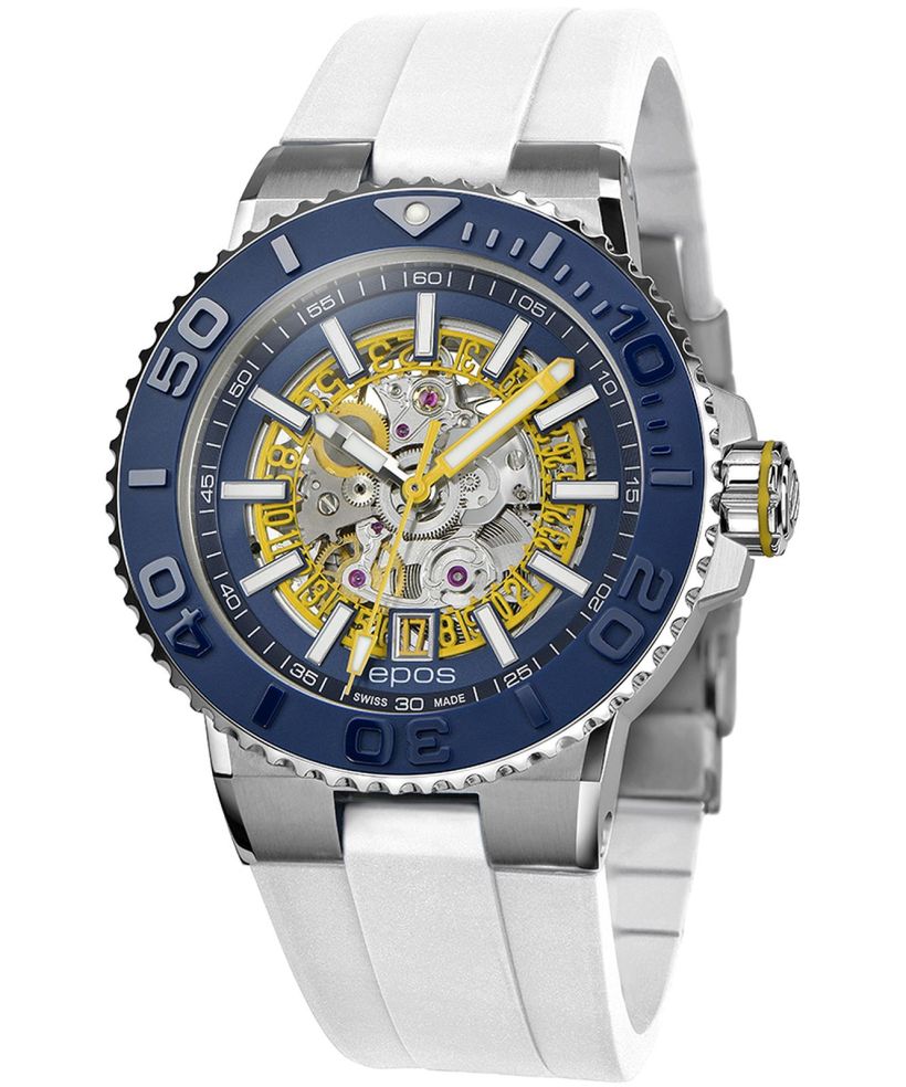 Годинник Чоловічий Epos Sportive Diver Skeleton Automatic