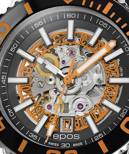 Годинник Чоловічий Epos Sportive Diver Skeleton Automatic