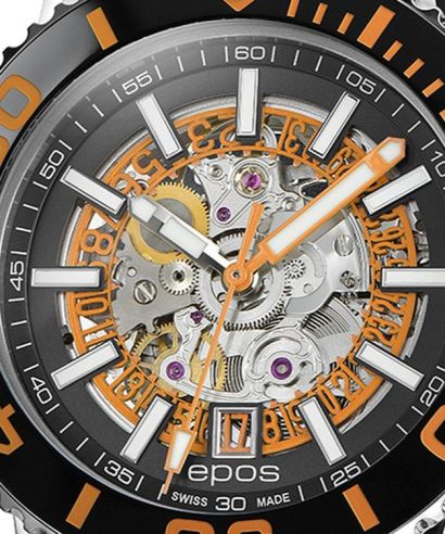 Годинник Чоловічий Epos Sportive Diver Skeleton Automatic