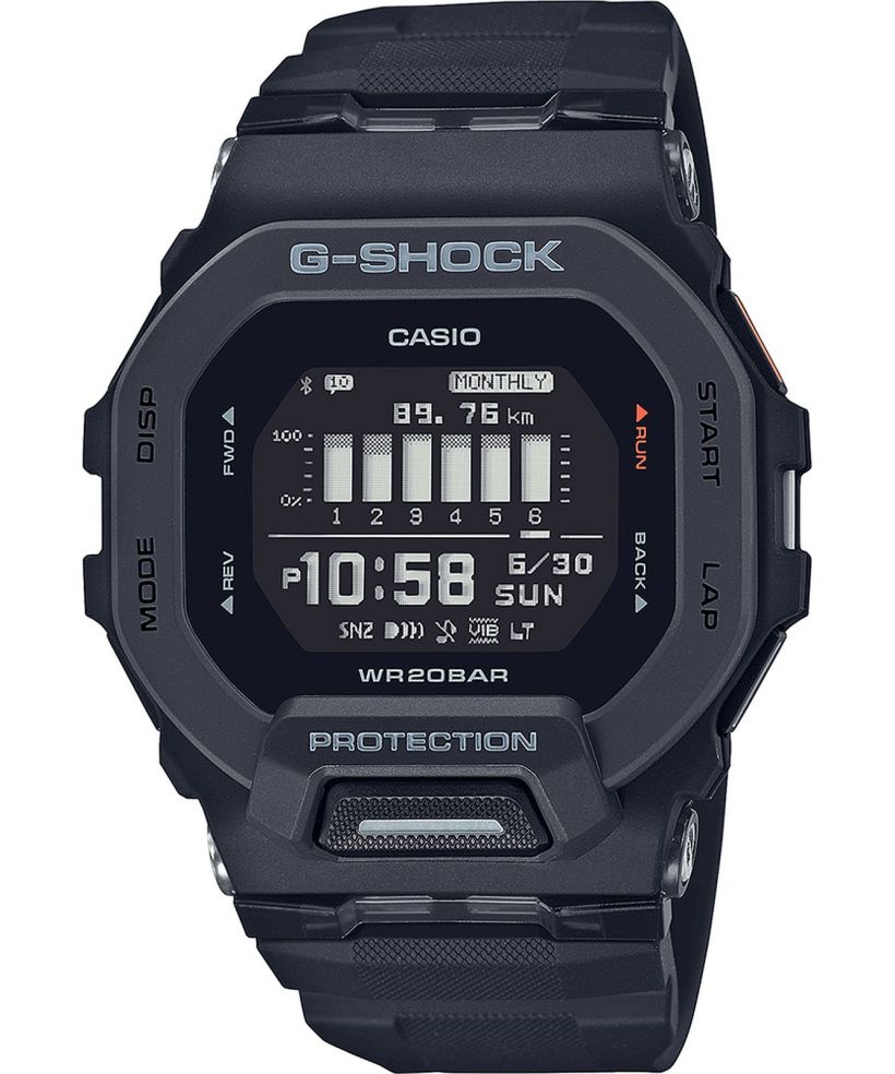 Годинник Чоловічий Casio G-Shock G-Squad Bluetooth Sync Step Tracker