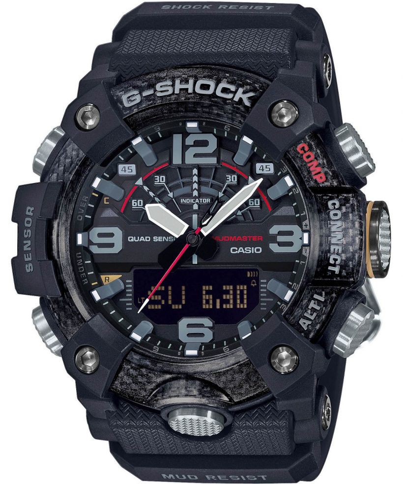 Годинник Чоловічий Casio G-Shock Master of G Mudmaster Carbon Core Guard Quad Sensor Bluetooth Sync