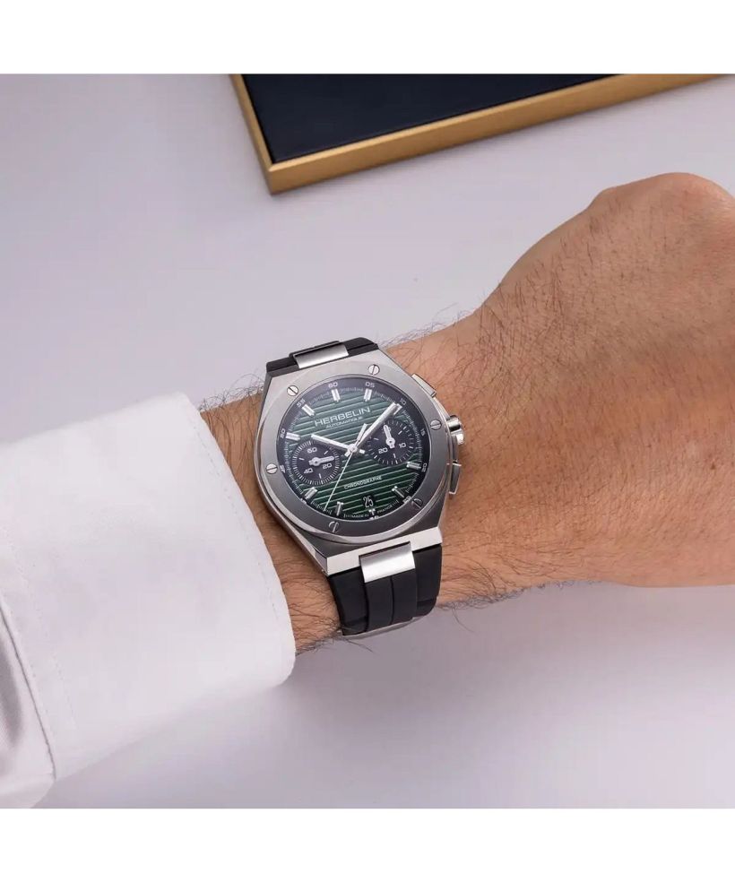 Годинник Чоловічий Herbelin Cap Camarat Automatic Chronograph