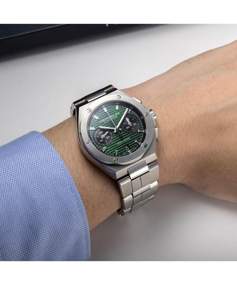 Годинник Чоловічий Herbelin Cap Camarat Automatic Chronograph