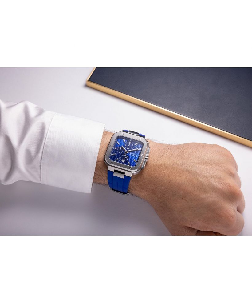 Годинник Чоловічий Herbelin Cap Camarat Square Chronograph