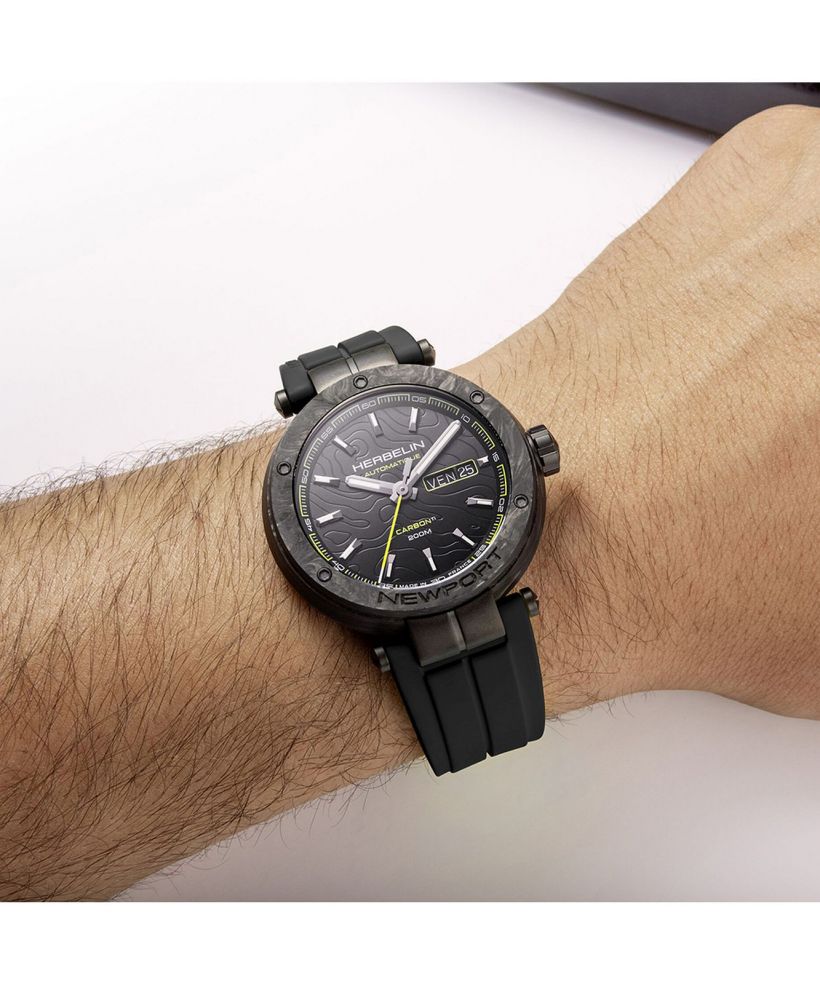 Годинник Чоловічий Herbelin Newport Carbon Titanium Automatic