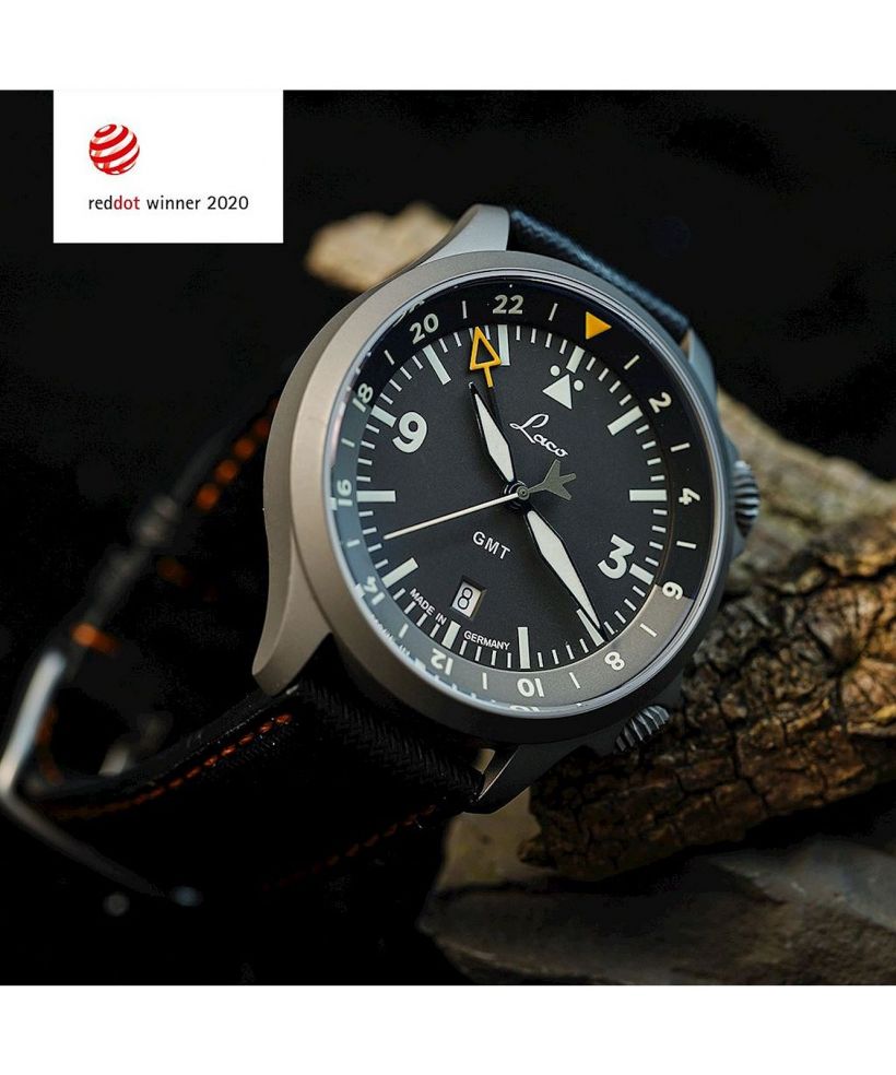 Годинник Чоловічий Laco Frankfurt GMT Automatic