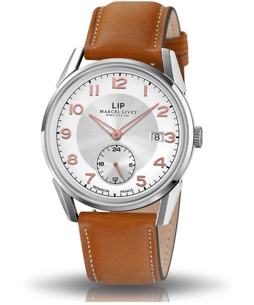 Годинник Чоловічий Lip Himalaya 40 mm Auto Marcel Livet