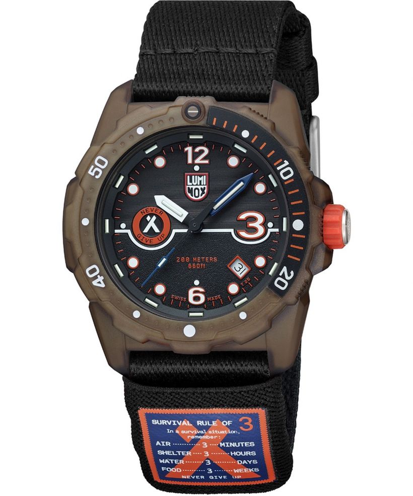 Годинник Чоловічий Luminox Bear Grylls Survival 3720 Sea Series