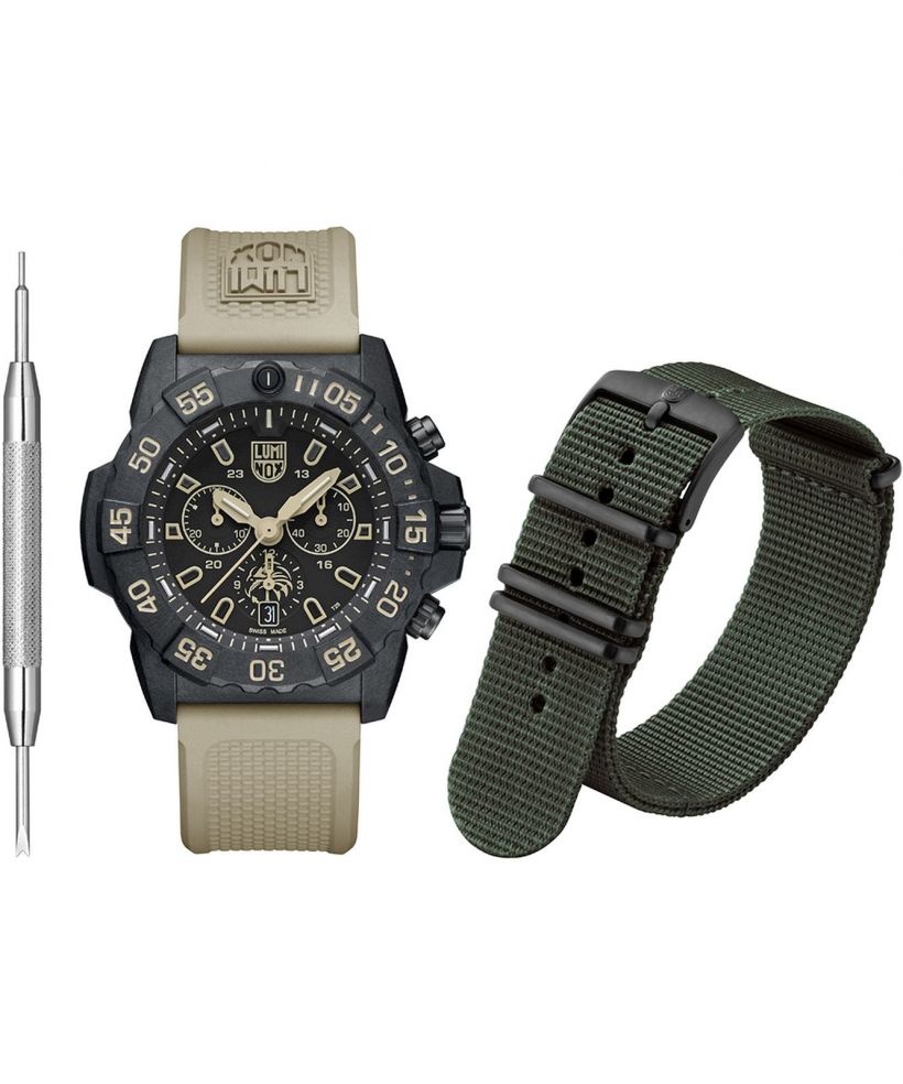 Годинник Чоловічий Luminox Navy SEAL Foundation 3590 Series Special Edition SET