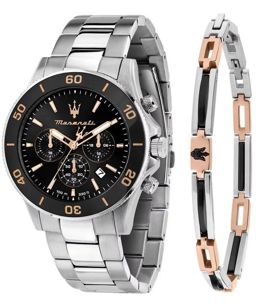 Годинник Чоловічий Maserati Competizione Diver Chronograph Gift SET
