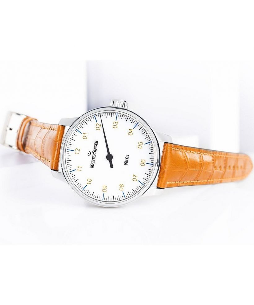 Годинник Чоловічий Meistersinger N°01 White