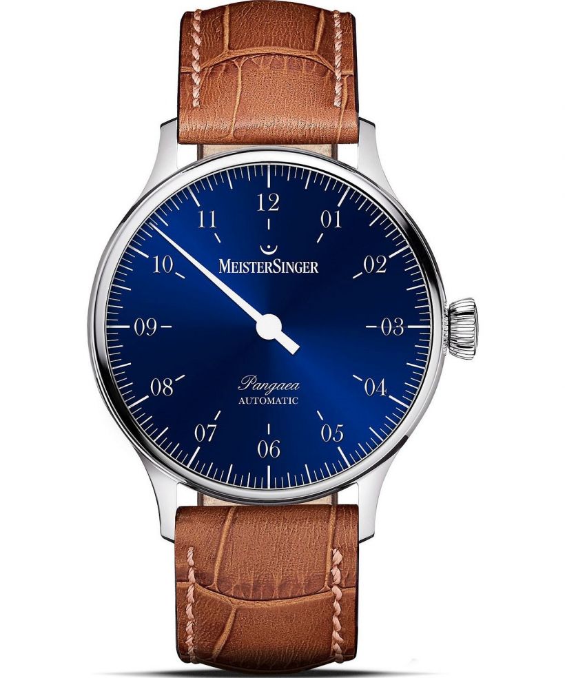 Годинник Чоловічий Meistersinger Pangaea Sunburst Blue Automatic