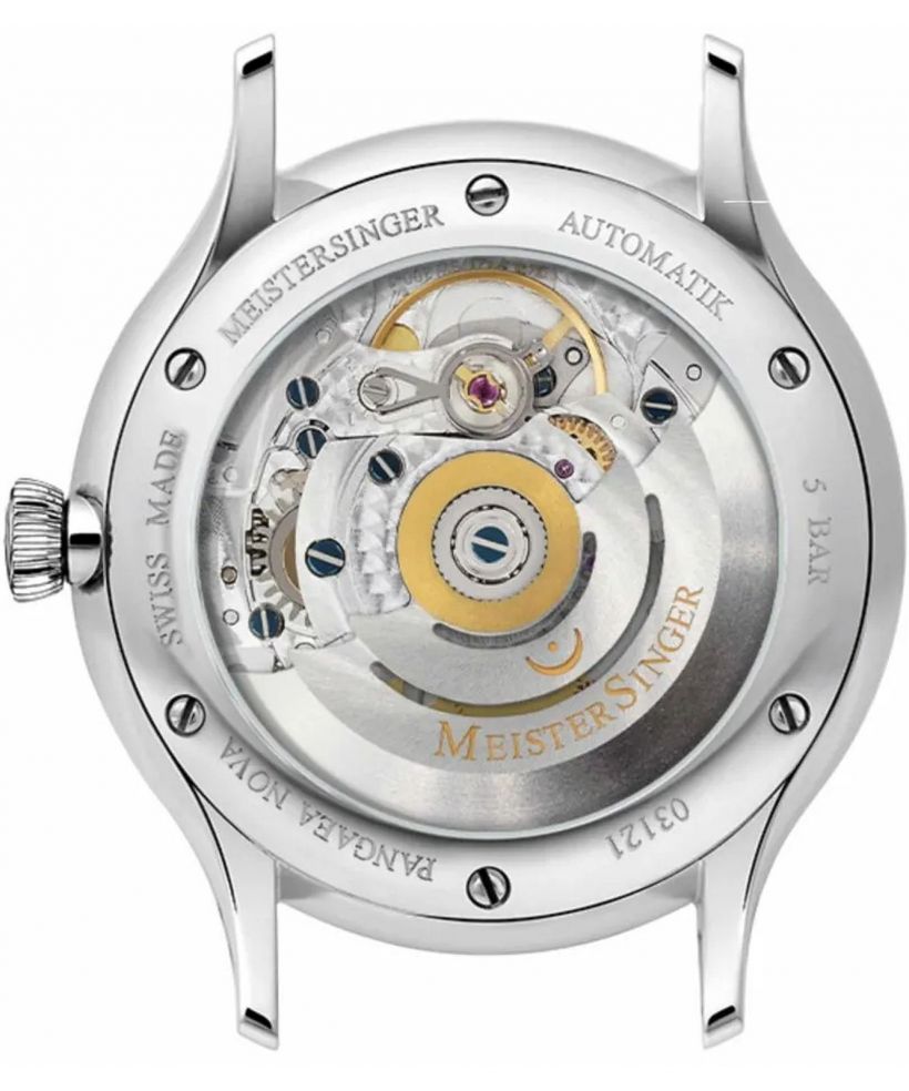Годинник Чоловічий Meistersinger Pangaea White Automatic