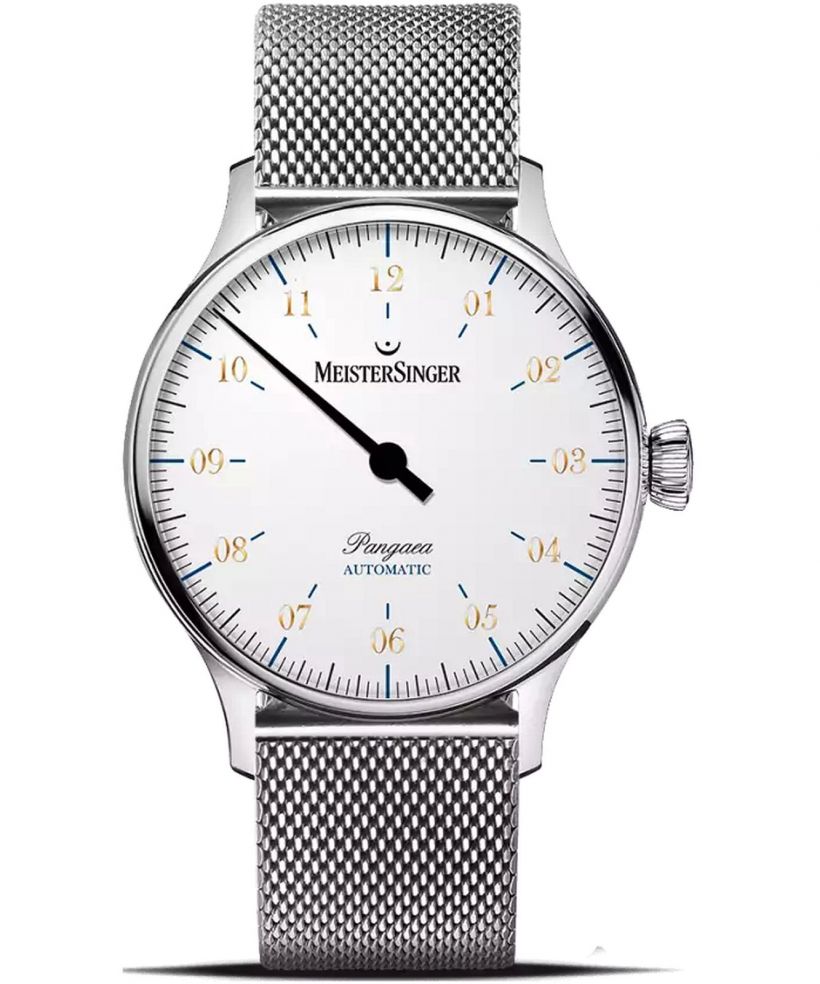 Годинник Чоловічий Meistersinger Pangaea White Automatic