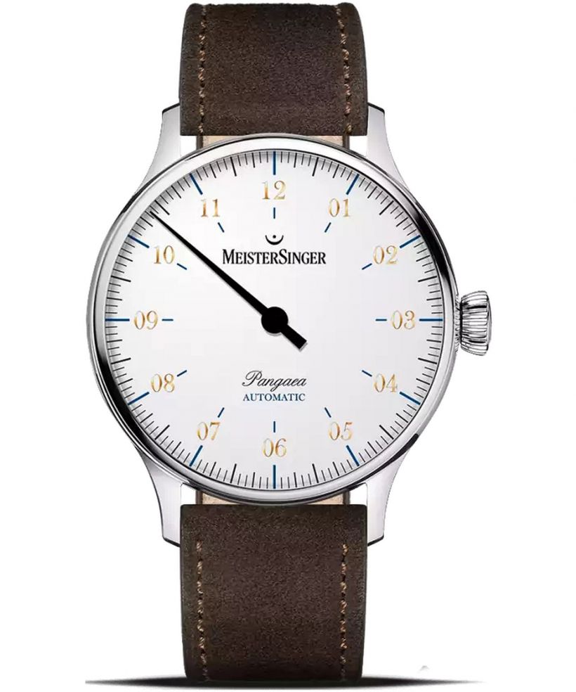 Годинник Чоловічий Meistersinger Pangaea White Automatic