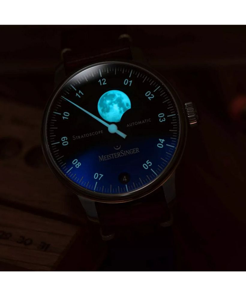 Годинник Чоловічий Meistersinger Stratoscope Automatic