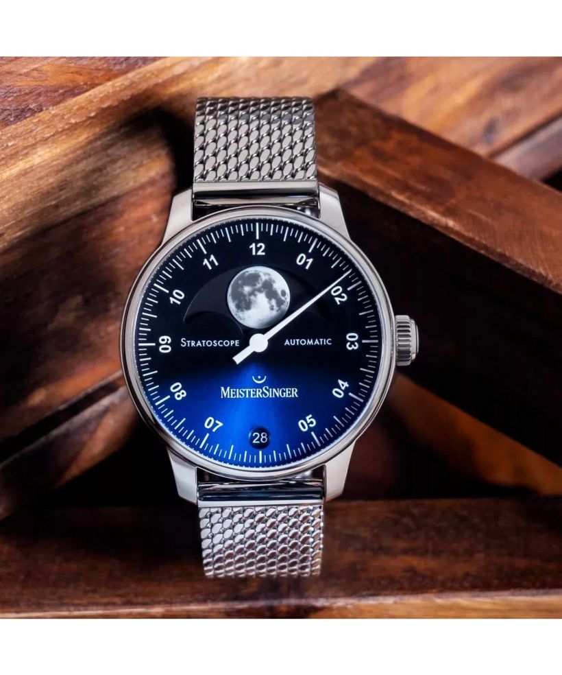 Годинник Чоловічий Meistersinger Stratoscope Automatic