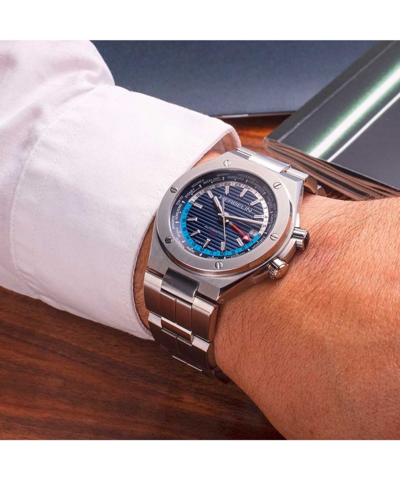 Годинник Чоловічий Herbelin Cap Camarat GMT Limited Edition