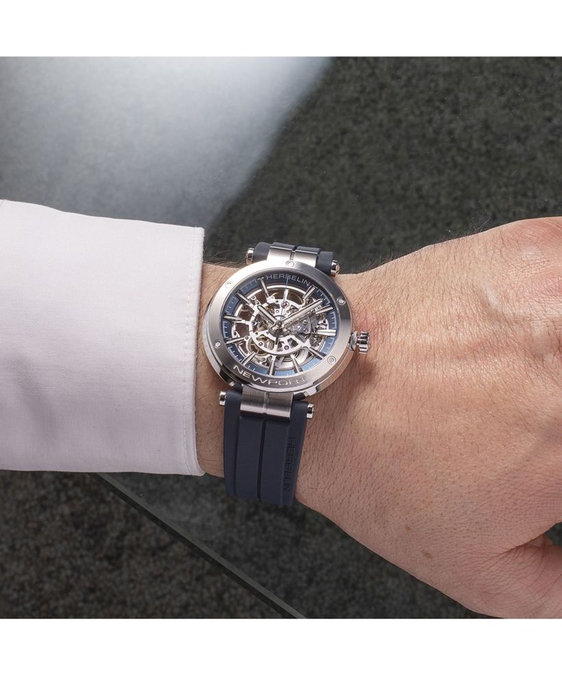 Годинник Чоловічий Herbelin Newport Skeleton Automatic Limited Edition